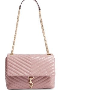 Rebecca Minkoff Edie front flap leather shoulder bag